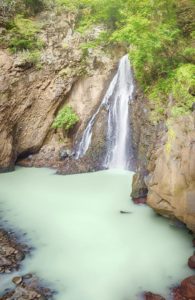 Waterfall in Bali.